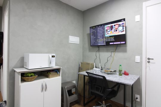 sala de apartamento à venda com 2 quartos, 38m² em Vila Campanela, São Paulo