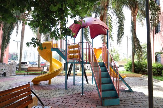Playground de apartamento à venda com 2 quartos, 69m² em Campo Grande, São Paulo