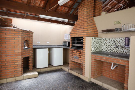Área comum de apartamento à venda com 2 quartos, 69m² em Campo Grande, São Paulo