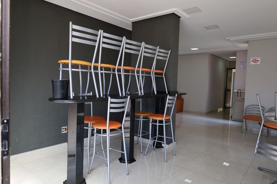 Salão de Festas de apartamento à venda com 2 quartos, 69m² em Campo Grande, São Paulo