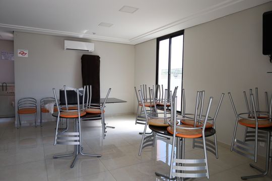 Salão de Festas de apartamento à venda com 2 quartos, 69m² em Campo Grande, São Paulo