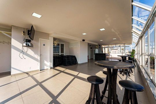 Área externa de apartamento para alugar com 1 quarto, 70m² em Sumarezinho, São Paulo