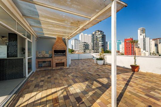 Área externa de apartamento para alugar com 1 quarto, 70m² em Sumarezinho, São Paulo