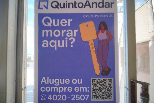 placa de kitnet/studio à venda com 1 quarto, 28m² em Centro, São Leopoldo