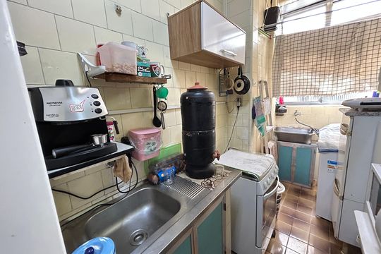 Cozinha de apartamento à venda com 1 quarto, 38m² em Méier, Rio de Janeiro