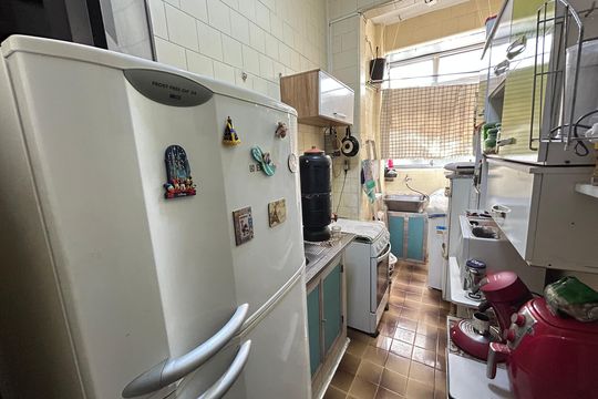 Cozinha de apartamento à venda com 1 quarto, 38m² em Méier, Rio de Janeiro