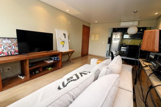 Sala de apartamento à venda com 2 quartos, 79m² em Partenon, Porto Alegre
