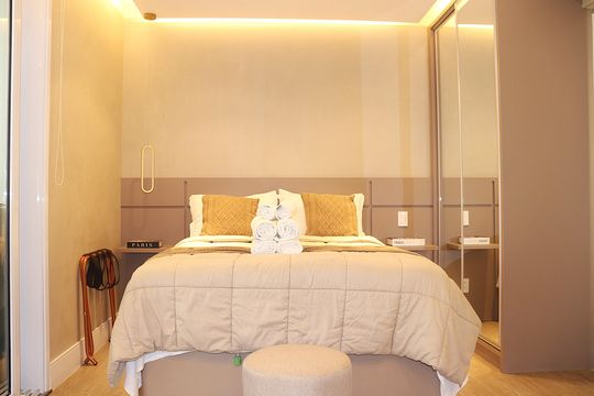 Sala - Dormitório de kitnet/studio à venda com 1 quarto, 30m² em Bela Vista, São Paulo