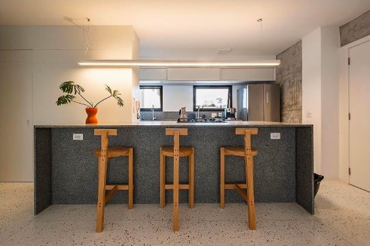 Cozinha de apartamento à venda com 2 quartos, 90m² em Perdizes , São Paulo