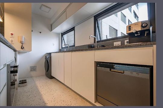 Cozinha de apartamento à venda com 2 quartos, 90m² em Perdizes , São Paulo