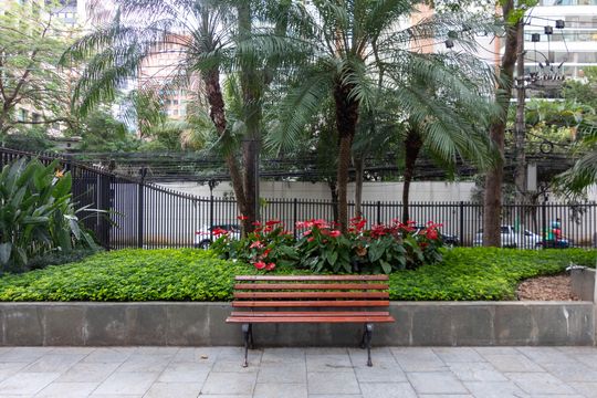 Área comum de apartamento à venda com 3 quartos, 75m² em Vila Olímpia, São Paulo