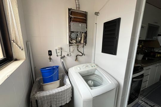 Área de Serviço de apartamento à venda com 2 quartos, 68m² em Chora Menino, São Paulo