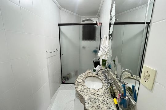 Banheiro 2 de apartamento à venda com 2 quartos, 68m² em Chora Menino, São Paulo