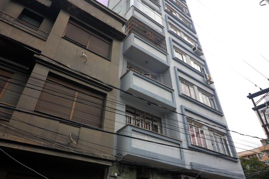 Fachada do Prédio de apartamento à venda com 1 quarto, 42m² em Farroupilha, Porto Alegre