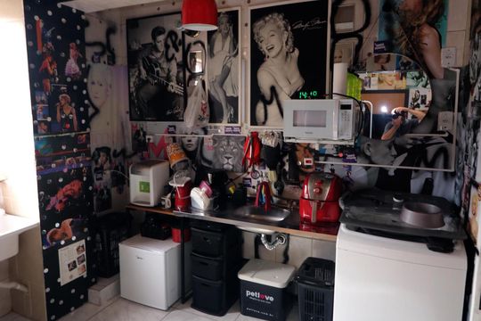 Cozinha e Área de Serviço de apartamento à venda com 1 quarto, 42m² em Farroupilha, Porto Alegre