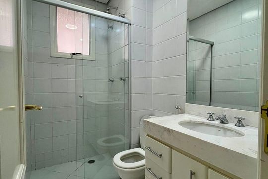 Banheiro de apartamento para alugar com 4 quartos, 260m² em Jardim Fonte do Morumbi, São Paulo