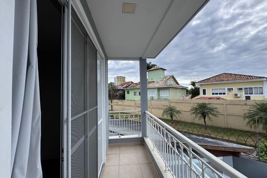 Suíte 1 - Varanda de casa de condomínio à venda com 5 quartos, 300m² em Recreio dos Bandeirantes, Rio de Janeiro