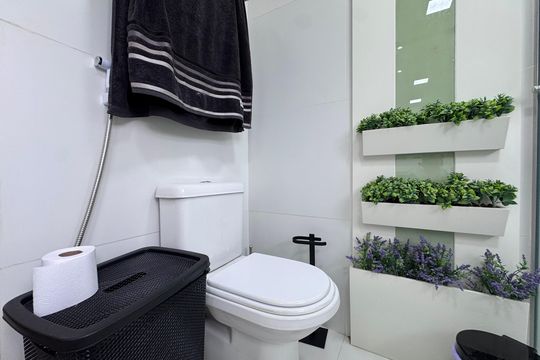 Suíte 1 - Banheiro de casa de condomínio à venda com 5 quartos, 300m² em Recreio dos Bandeirantes, Rio de Janeiro