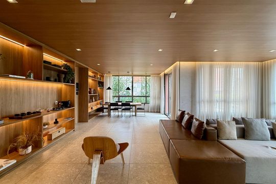 Coworking  de apartamento à venda com 3 quartos, 120m² em Santo Amaro, São Paulo