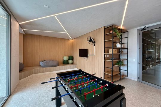 Salão de Jogos  de apartamento à venda com 3 quartos, 120m² em Santo Amaro, São Paulo