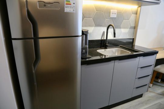 Studio  de kitnet/studio à venda com 1 quarto, 26m² em Alto da Boa Vista, São Paulo