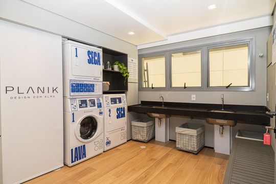 Área comum de kitnet/studio à venda com 1 quarto, 21m² em Bela Vista, São Paulo