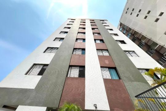 Fachada de apartamento à venda com 3 quartos, 79m² em Vila Monte Alegre, São Paulo