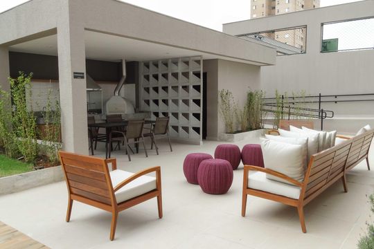 Área comum - Churrasqueira de apartamento à venda com 2 quartos, 43m² em Km 18, Osasco