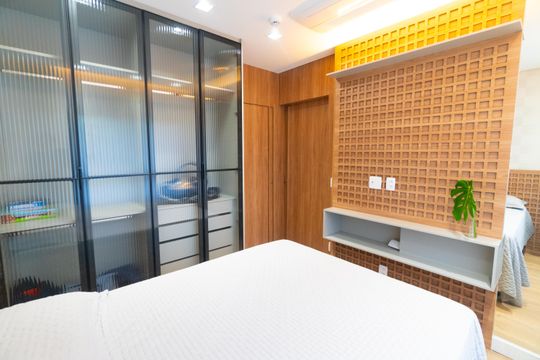 Suite de apartamento para alugar com 1 quarto, 40m² em Vila Clementino, São Paulo