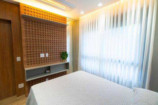 Suite de apartamento para alugar com 1 quarto, 40m² em Vila Clementino, São Paulo