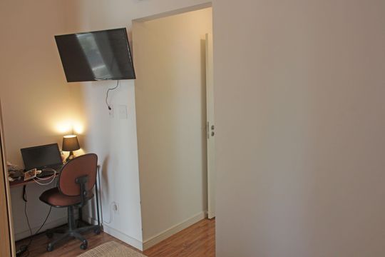 Suite de apartamento para alugar com 1 quarto, 44m² em Ponta da Praia, Santos
