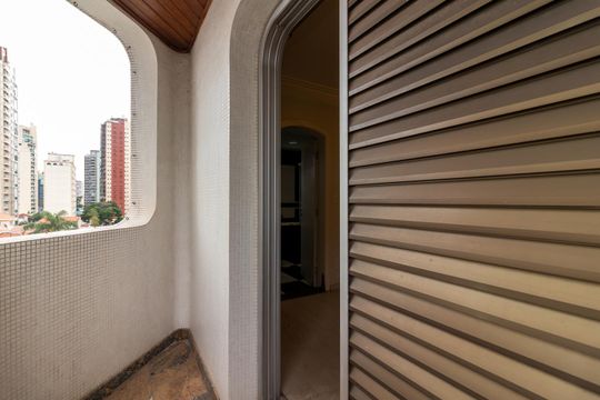 Varanda da Suíte 1 de apartamento para alugar com 3 quartos, 267m² em Santana, São Paulo