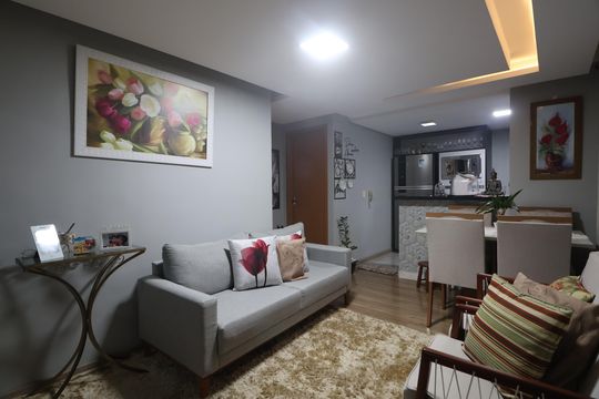 Sala de apartamento à venda com 2 quartos, 50m² em Igara, Canoas