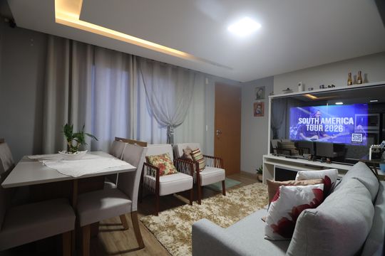 Sala de apartamento à venda com 2 quartos, 50m² em Igara, Canoas