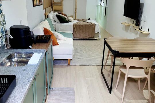 Cozinha de apartamento à venda com 1 quarto, 30m² em Centro, Rio de Janeiro