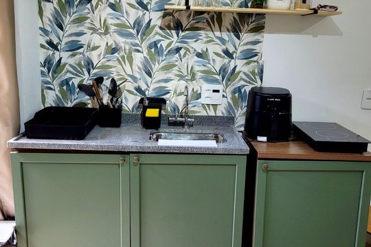 Cozinha de apartamento à venda com 1 quarto, 30m² em Centro, Rio de Janeiro