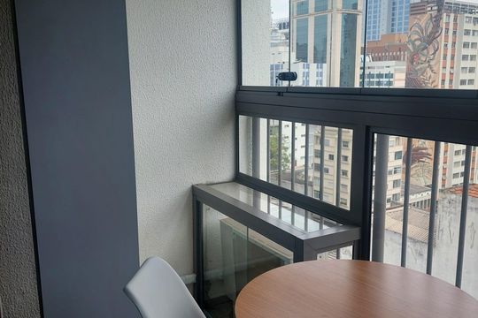 Sacada de kitnet/studio à venda com 1 quarto, 25m² em Consolação, São Paulo