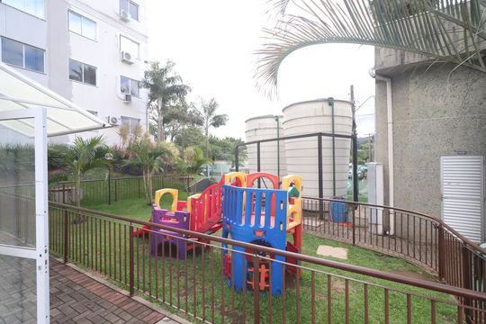 Área comum - Playground de apartamento para alugar com 2 quartos, 52m² em São Jorge, Novo Hamburgo