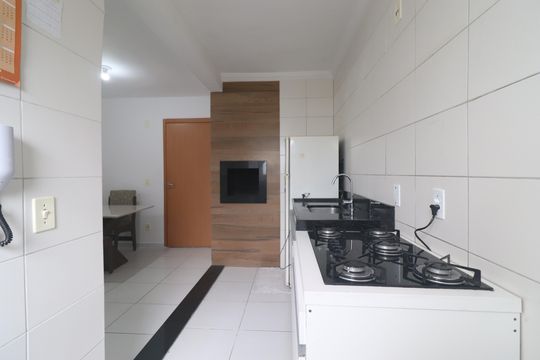 Cozinha e Área de Serviço de apartamento para alugar com 2 quartos, 52m² em São Jorge, Novo Hamburgo