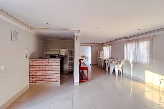 Área comum - Salão de festas de apartamento à venda com 2 quartos, 58m² em Tatuapé, São Paulo
