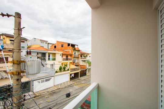 Varanda do quarto 1 de casa à venda com 3 quartos, 235m² em Jardim Pilar, Santo André
