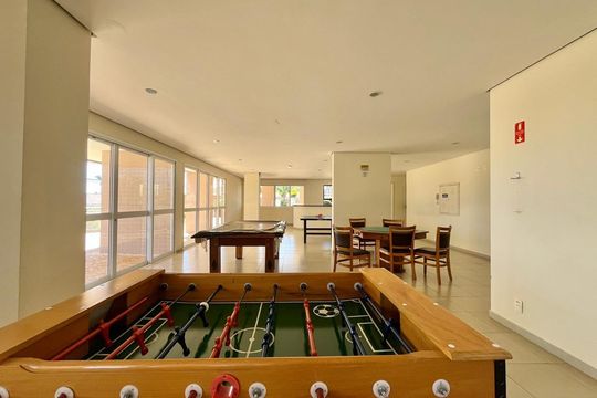 Área comum - Sala de Jogos de apartamento para alugar com 3 quartos, 112m² em Jardim Chapadão, Campinas