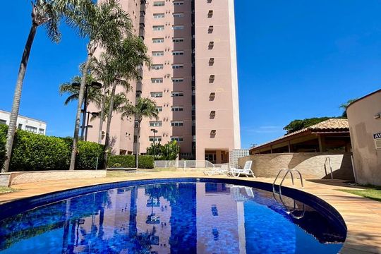 Área comum - Piscina de apartamento para alugar com 3 quartos, 112m² em Jardim Chapadão, Campinas