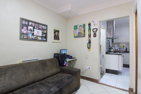 Sala de casa de condomínio à venda com 2 quartos, 64m² em Vila Ré, São Paulo
