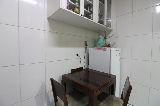 Cozinha de casa de condomínio à venda com 2 quartos, 64m² em Vila Ré, São Paulo