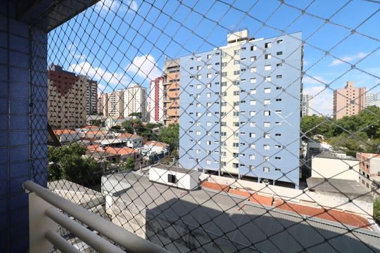 Varanda da Sala de apartamento à venda com 3 quartos, 93m² em Santa Paula, São Caetano do Sul