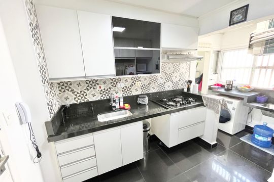 Cozinha de apartamento à venda com 2 quartos, 74m² em Santana, São Paulo
