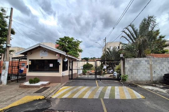 Fachada e Portaria de apartamento à venda com 2 quartos, 47m² em Jardim Yeda, Campinas