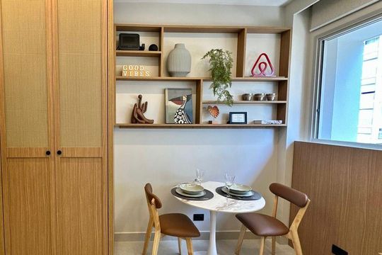 Sala/Quarto de apartamento para alugar com 1 quarto, 21m² em Pinheiros, São Paulo