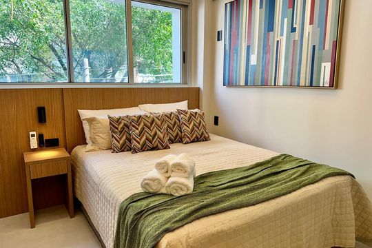 Sala/Quarto de apartamento para alugar com 1 quarto, 21m² em Pinheiros, São Paulo